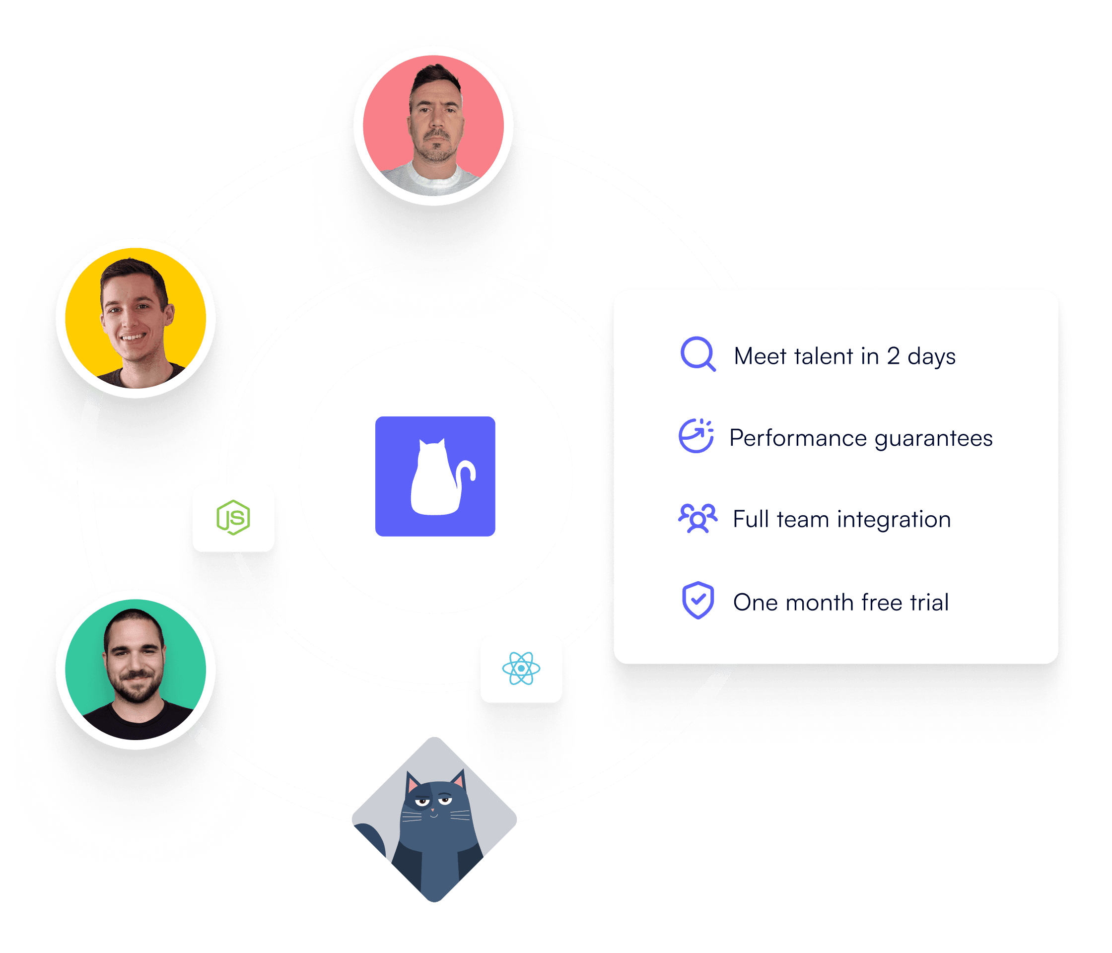 Male in navy shirt with yellow background.