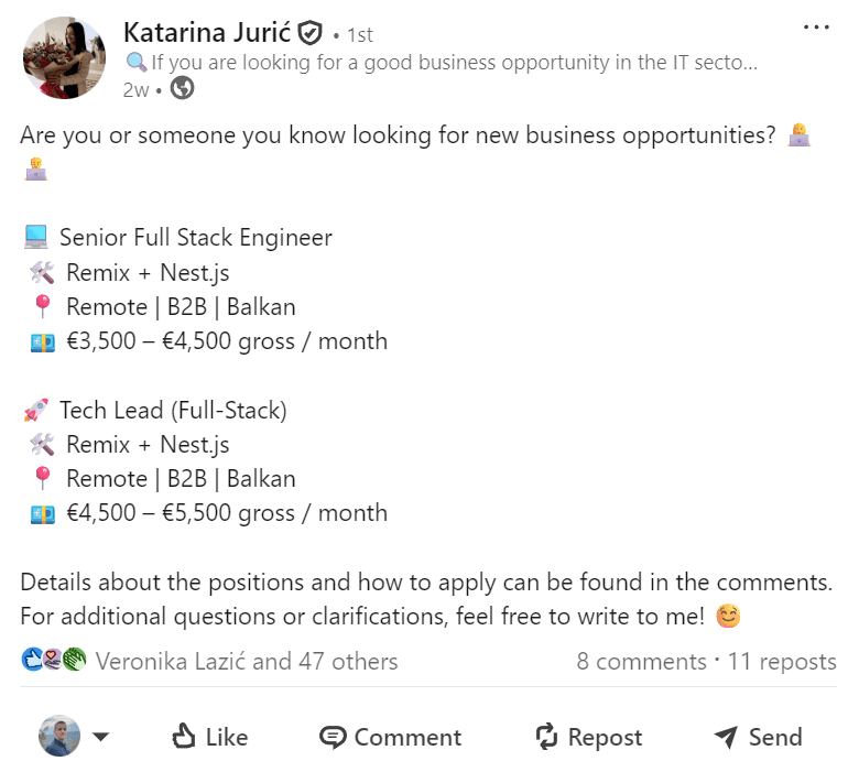 Example of radical transparency