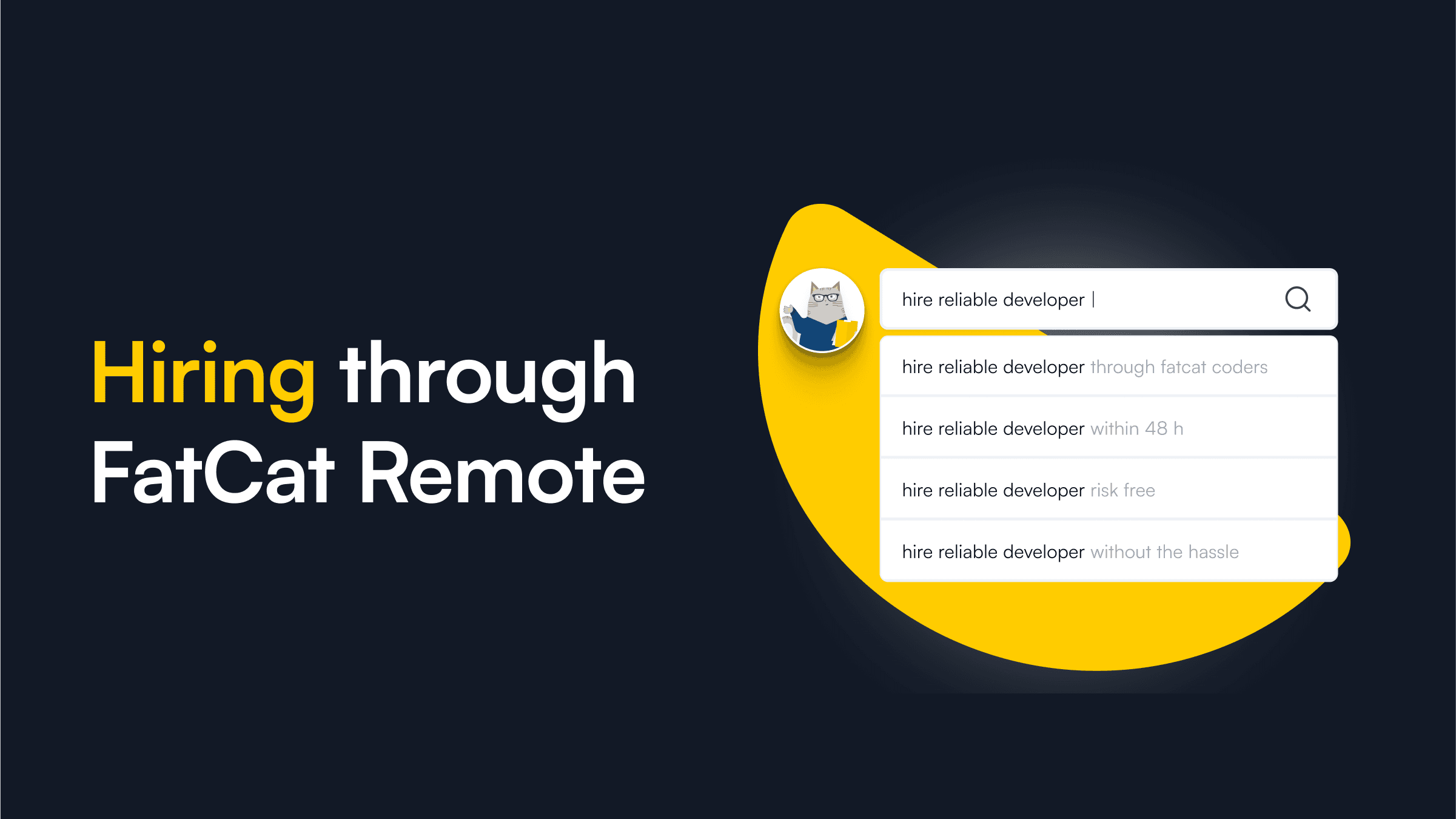 Hiring through FatCat Remote